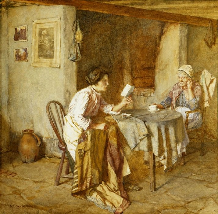 The Letter. Walter Langley