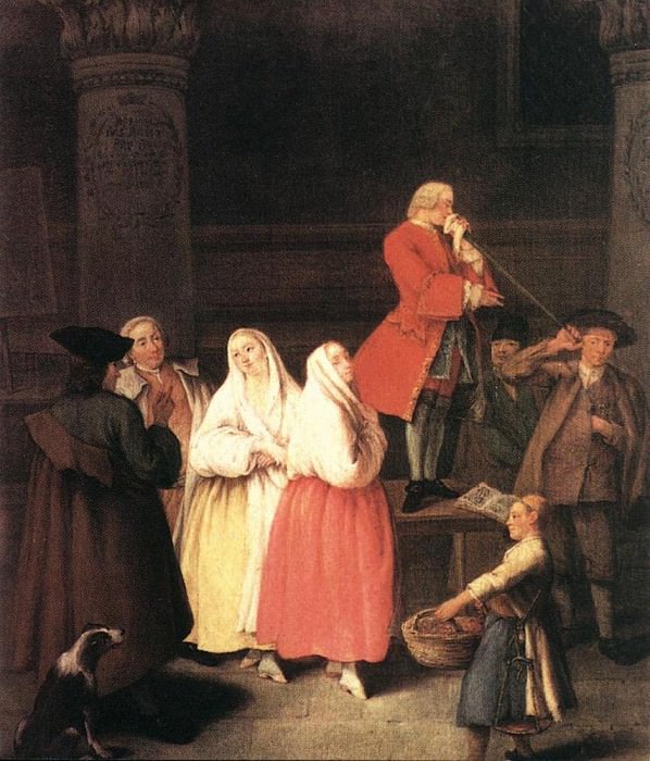 The Soothsayer. Pietro Longhi