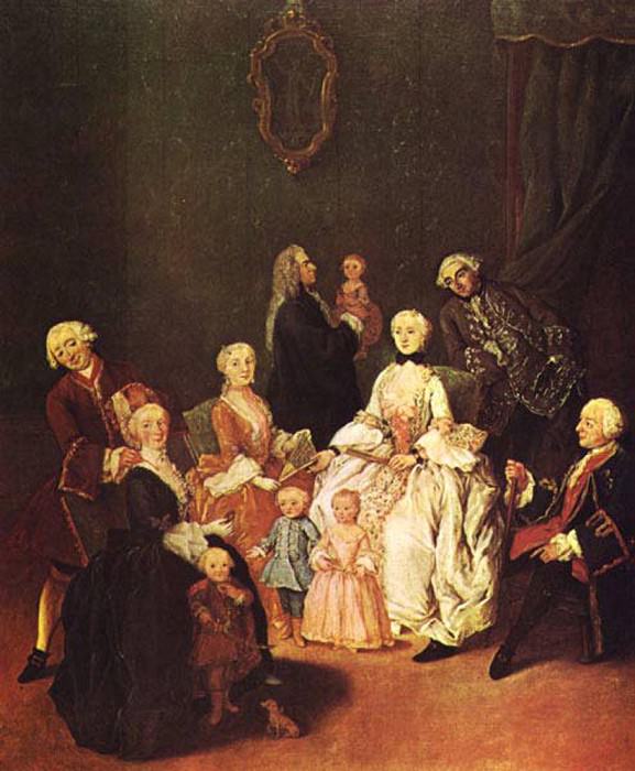 Patrician Family. Pietro Longhi