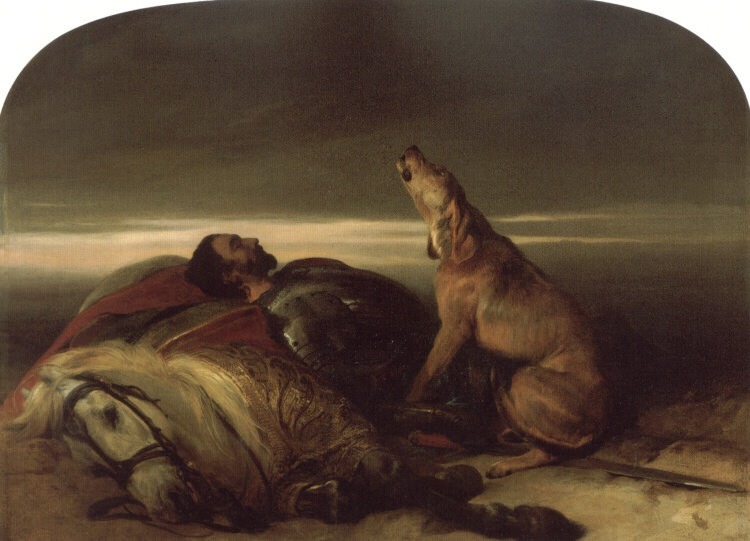 The Faithful Hound. Sir Edwin Henry Landseer