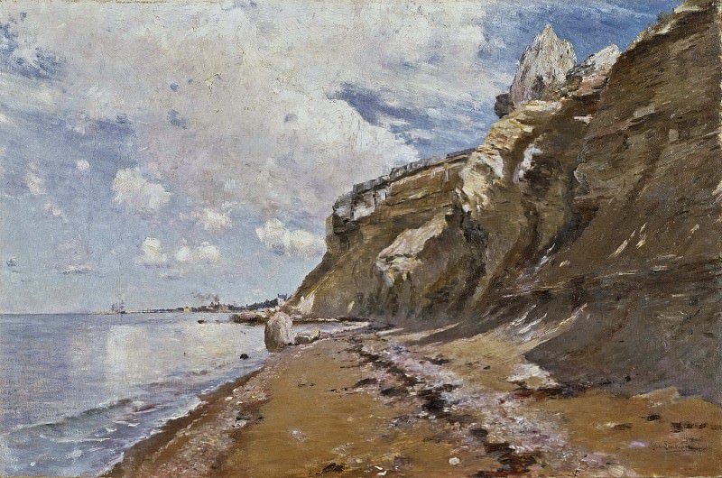 Part of the Shore near Visby. Axel Lindman