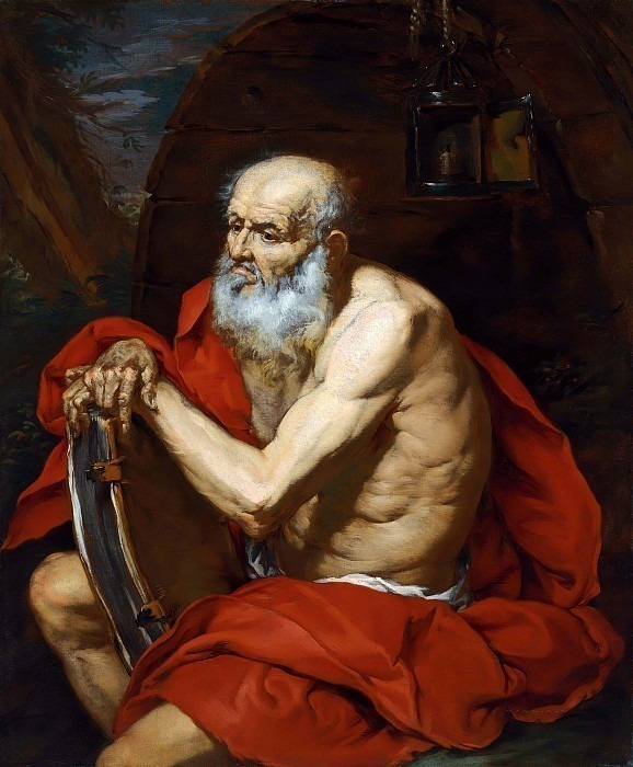 Diogenes. Giovan Battista Langetti