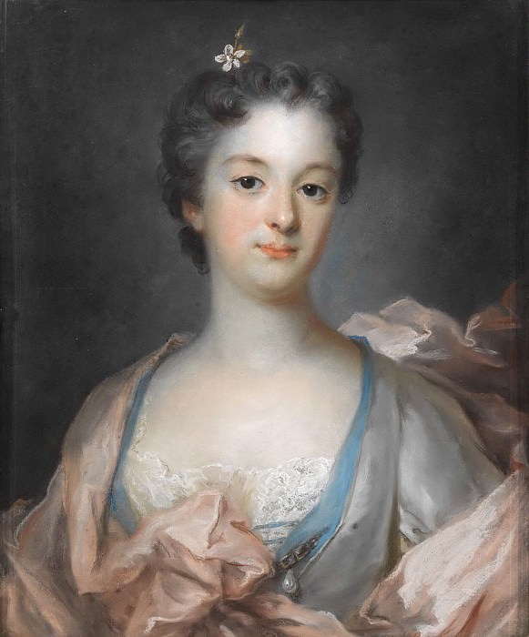Portrait of a Young Lady. Gustaf Lundberg