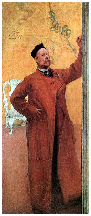 Перед зеркалом, 1900. Карл Улоф Ларссон