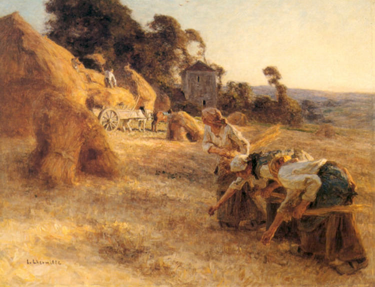 Haymakers. Leon Augustin Lhermitte