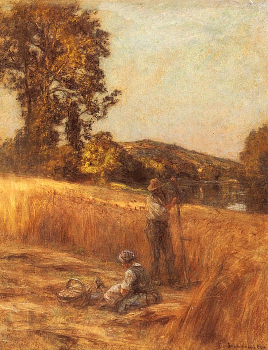 The Harvesters. Leon Augustin Lhermitte