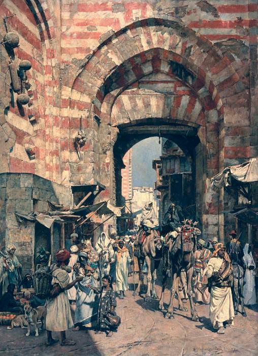 The Gates of the Khalifi Cano. William Logsdail