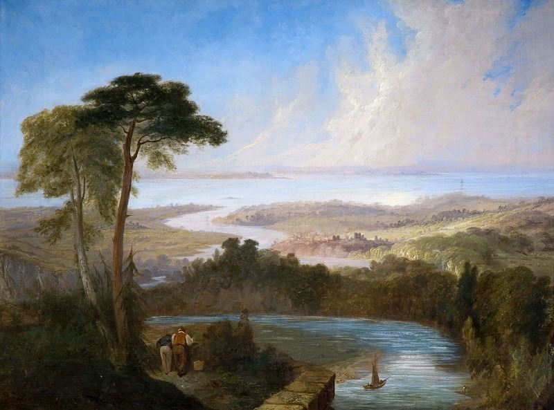 Panoramic View of the Severn Estuary. Samuel Lines