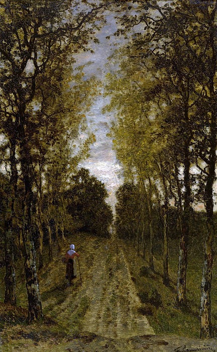 A Path near Putte. Jean Pierre François Lamorinière