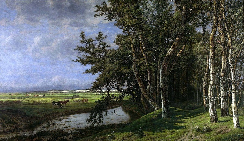 Prinsenvijver on the Isle of Walcheren. Jean Pierre François Lamorinière