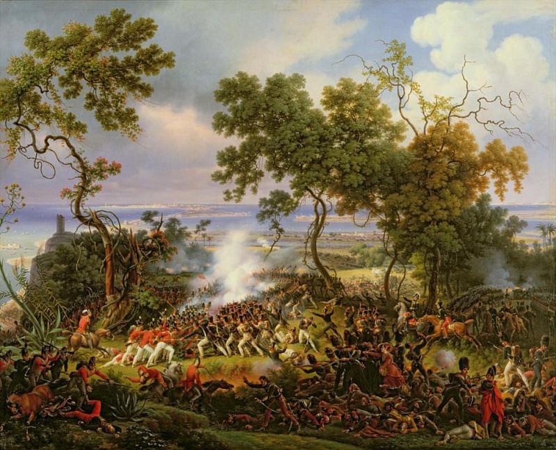 The Battle of Chiclana, 5th March 1811. Louis Lejeune