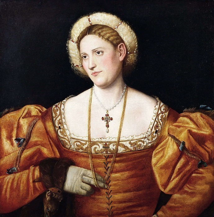 Portrait of a Gentlewoman. Bernardino Licinio