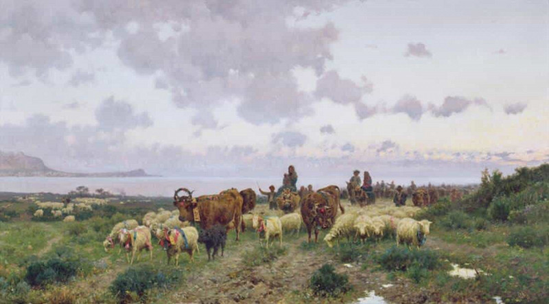 Благословение стад Монделло. Франческо Лояконо