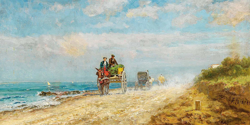 По дороге в Романьоло. Франческо Лояконо