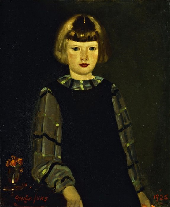 Portrait of Miss Ruth Breslin. George Luks