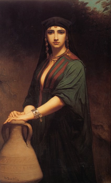 Female Fellah. Charles Zacharie Landelle