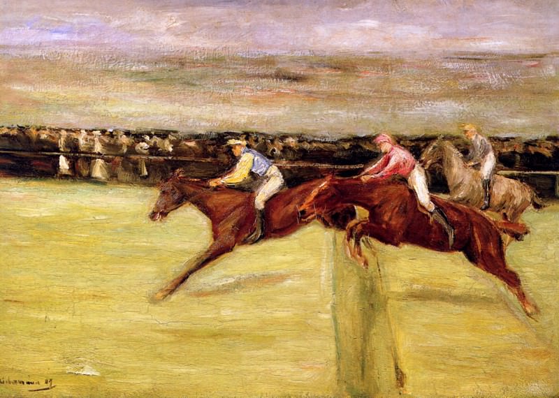 Horse races. Max Liebermann