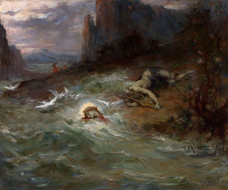 The Death of Orpheus. Генри Леопольд Леви