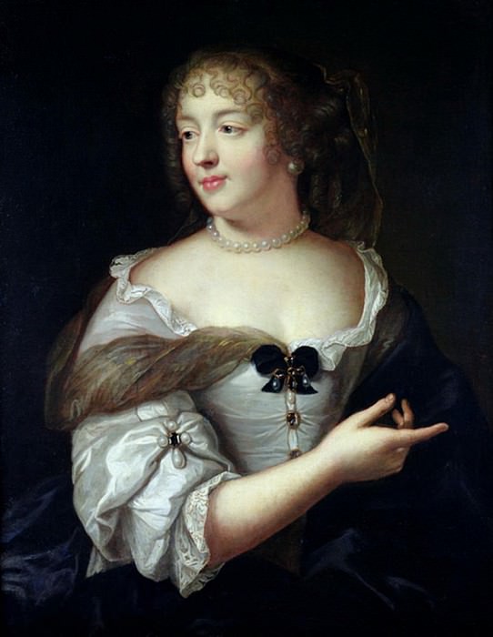 Портрет Мари-де-Рабютен-Шанталь мадам де Севинье (1626-1696). Клод Лефевр
