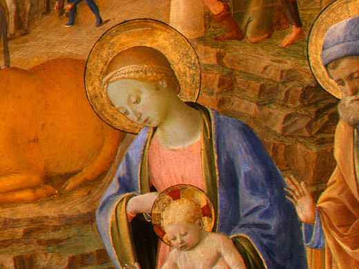 The Adoration of the Magi, c. 1445, tempera on pane. Fra Filippo Lippi