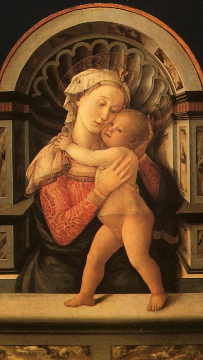 Madonna & Child, Palazzo Medici Riccardi, Florence.. Fra Filippo Lippi