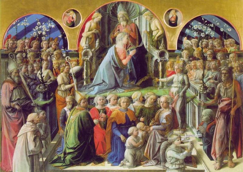 Коронование Мадонны, 1441-47. Фра Филиппо Липпи