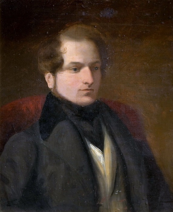 Portrait of Samuel Rostill Lines. Frederick Thomas Lines