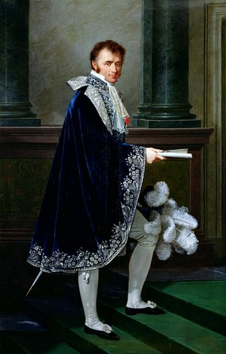 Portrait of Francois-Nicolas Mollien (1758-1850). Robert Lefevre