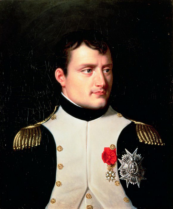 Portrait of Napoleon I (1769-1821). Robert Lefevre