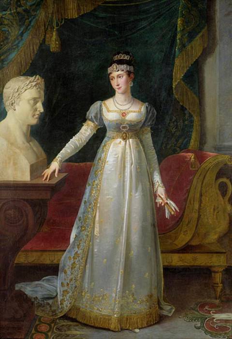 Marie Pauline Bonaparte (1780-1825) Princess Borghese. Robert Lefevre