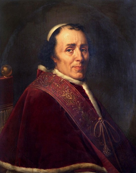 Папа Римский Пий VII. Робер Лефевр