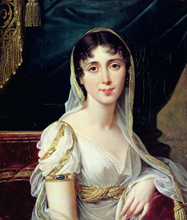 Desiree Clary (1781-1860) Queen of Sweden. Robert Lefevre