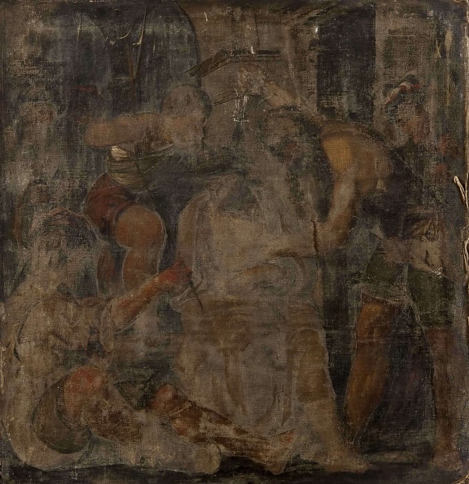 Christ with the crown of thorns [Attributed]
