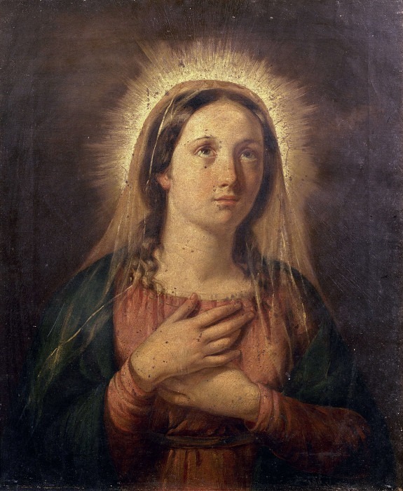 Penitent Madonna. Carlo Landriani
