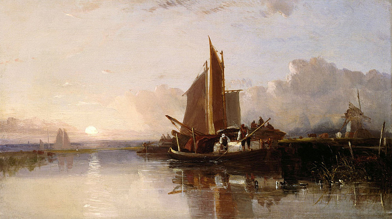 On The Yare, Norfolk. Thomas Lound