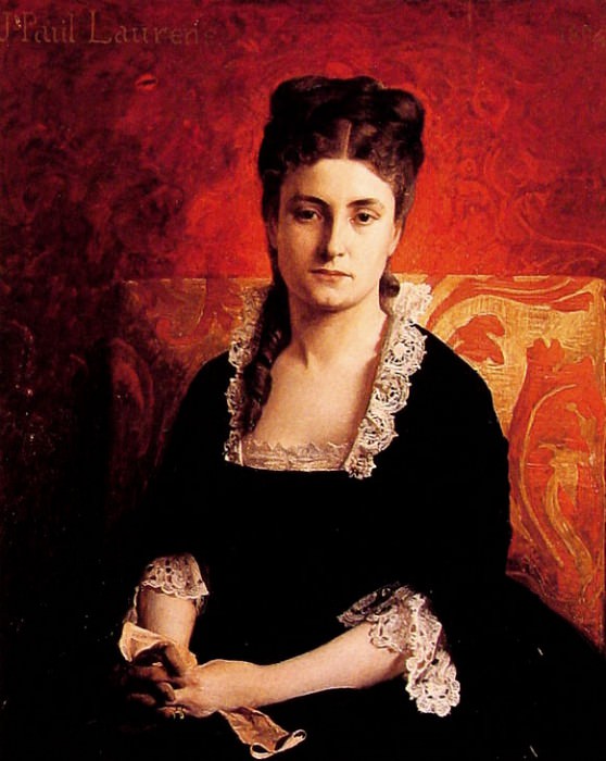 Portrait de femme. Jean-Paul Laurens