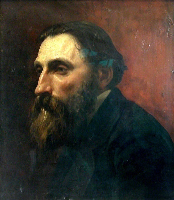 Portrait de Rodin. Jean-Paul Laurens