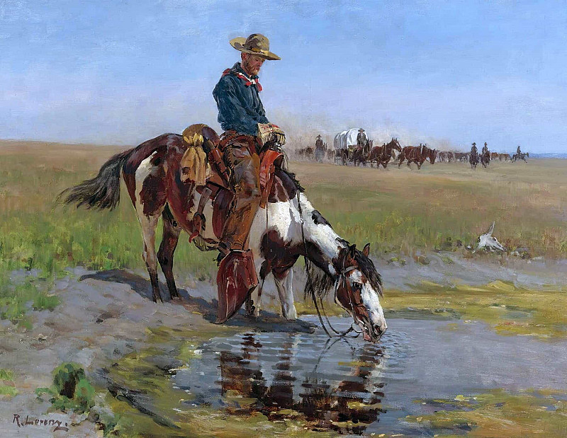 At The Watering Hole. Richard Lorenz