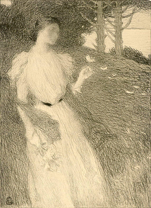 Evening in October; Soir d’Octobre. Ernest Joseph Laurent