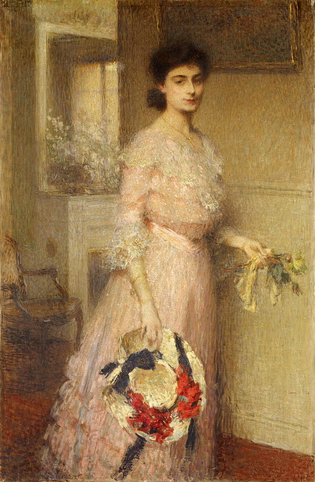 Portrait of Mademoiselle X. Ernest Joseph Laurent