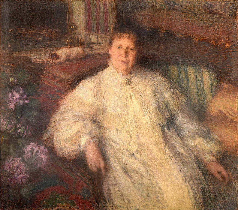 Madame Dauphin-Dornès; Belle-mère de Paul Jamot. Ernest Joseph Laurent
