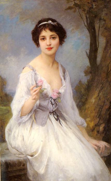 The Pink Rose. Charles Amable Lenoir