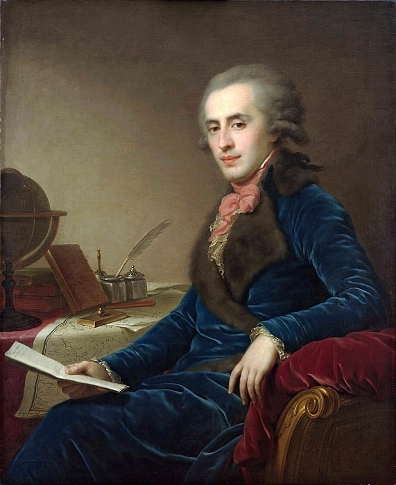 Portrait of His Grace Prince Platon Aleksandrovich Zubov. Johann Baptist Lampi (the Elder)