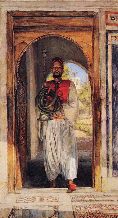 The Pipe bearer. John Frederick Lewis