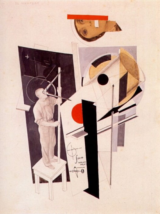 lissitzky tatlin at work 1921-2. Лисицкий