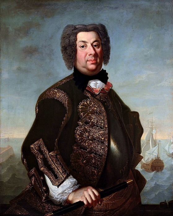 Portrait of Vasily Dmitriev-Mamonov. Johann Paul Ludden