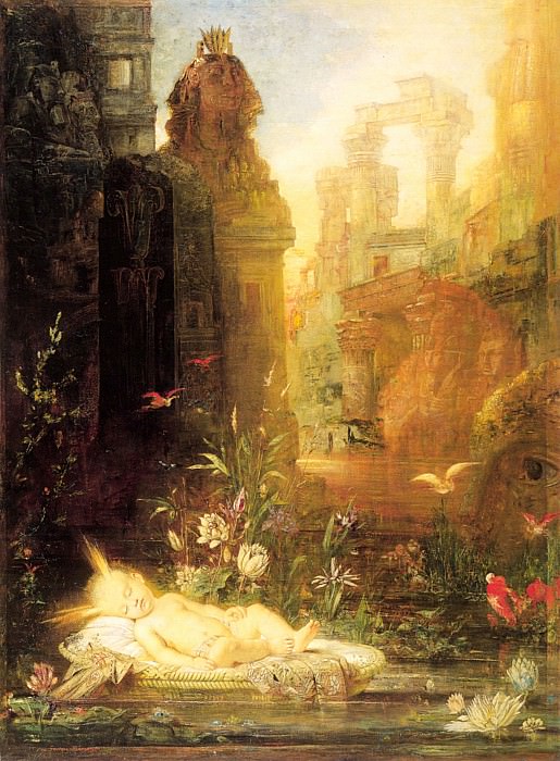 young moses. Gustave Moreau