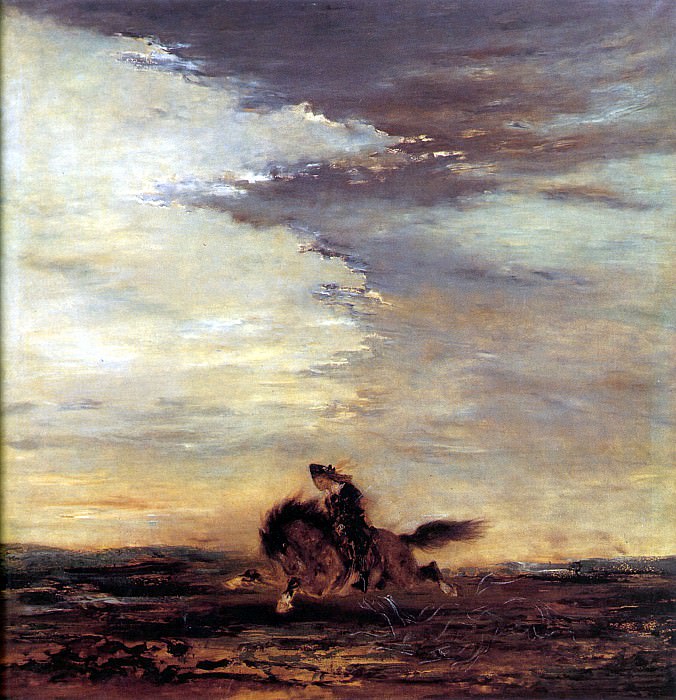 the scottish horseman. Gustave Moreau