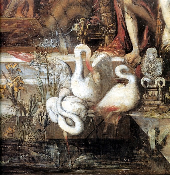 The Daughters of Thespius detail. Gustave Moreau