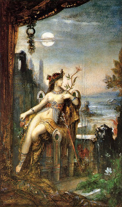 Cleopatre. Gustave Moreau